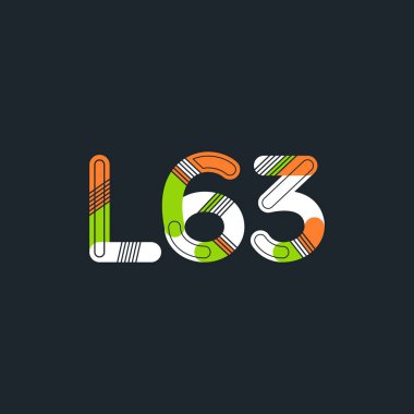 harf ve rakam logo L63