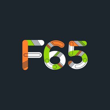 harf ve rakam logo F65
