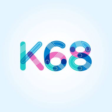 harf ve rakam logo K68