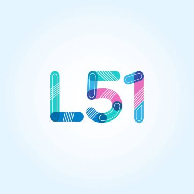 harf ve rakam logo L51