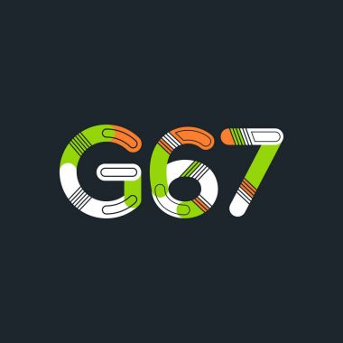 harf ve rakam logo G67