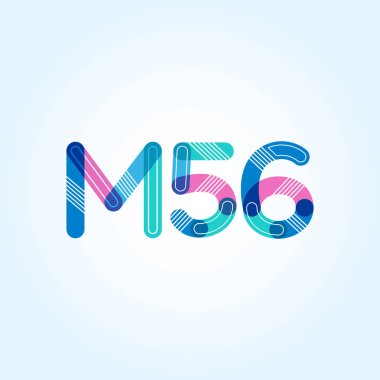 harf ve rakam logosu M56