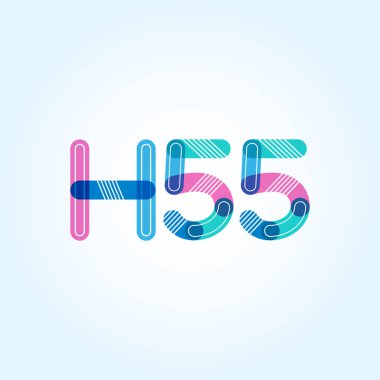 harf ve rakam logosu H55