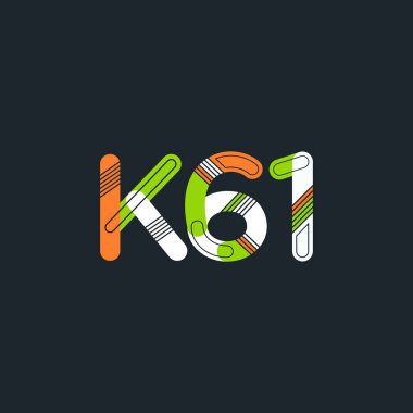 harf ve rakam logosu K61