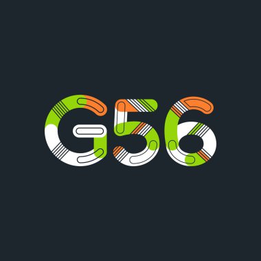 harf ve rakam logosu G56