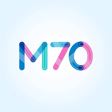 harf ve rakam logosu M70