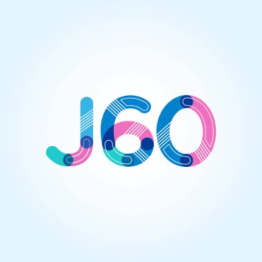 harf ve rakam çağdaş şirket logosu