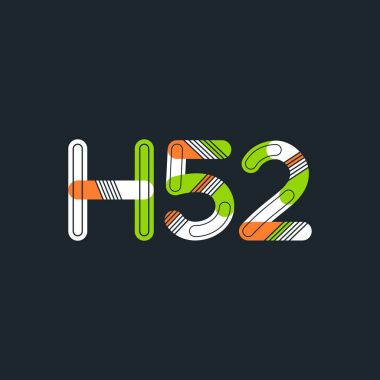 harf ve rakam logosu H52