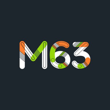 harf ve rakam logosu M63