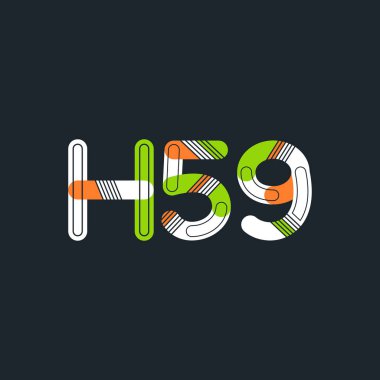 harf ve rakam logo H59
