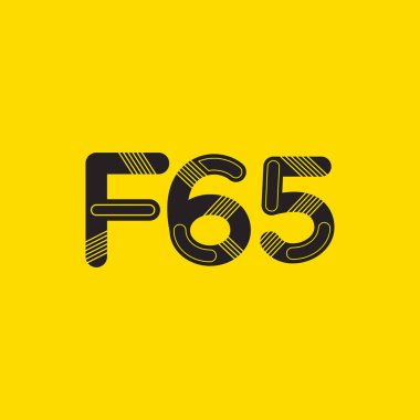 harf ve rakam logo F65