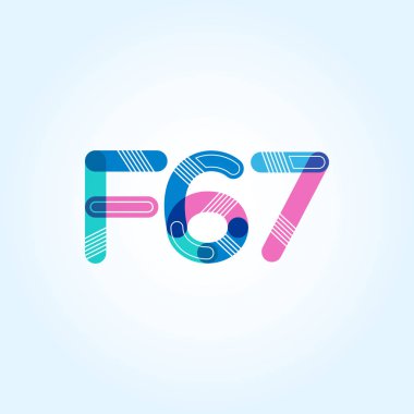 harf ve rakam logosu F67
