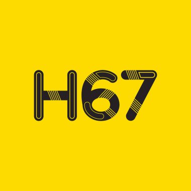 harf ve rakam logosu H67