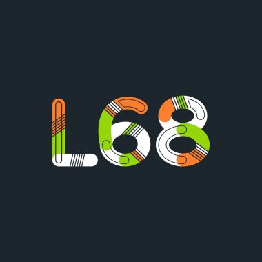 harf ve rakam logo L68
