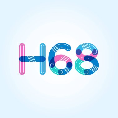 harf ve rakam logo H68
