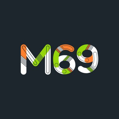 harf ve rakam logosu M69