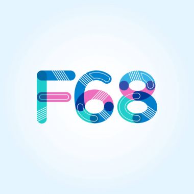 harf ve rakam logo F68