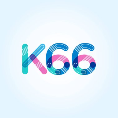 harf ve rakam logosu K66