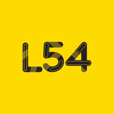 harf ve rakam logo L54