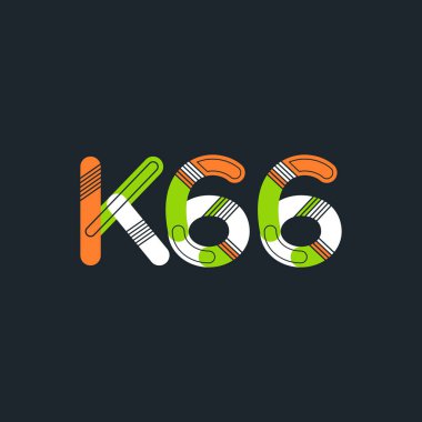 harf ve rakam logosu K66