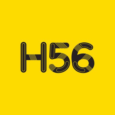 harf ve rakam logo H56
