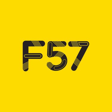 harf ve rakam logo F57