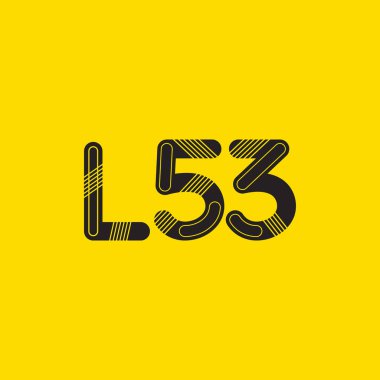 harf ve rakam logo L53