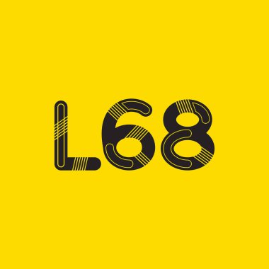 harf ve rakam logo L68