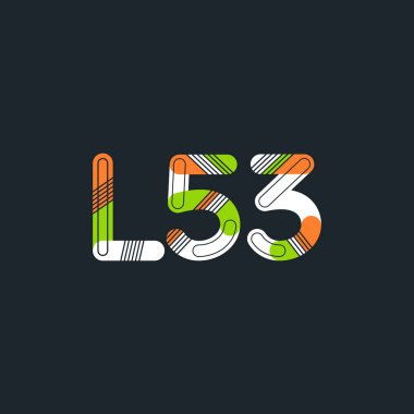 harf ve rakam logo L53