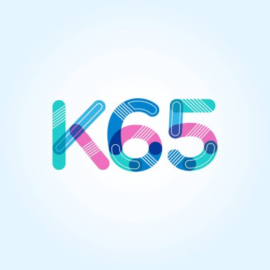harf ve rakam logo K65