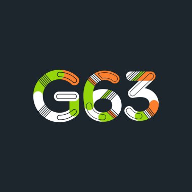 harf ve rakam logosu G63