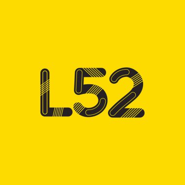 harf ve rakam logo L52