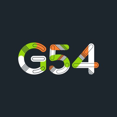 harf ve rakam logosu G54