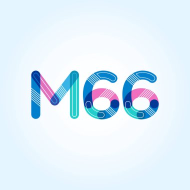 harf ve rakam logosu M66