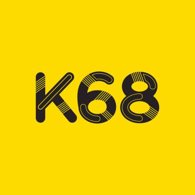 harf ve rakam logo K68