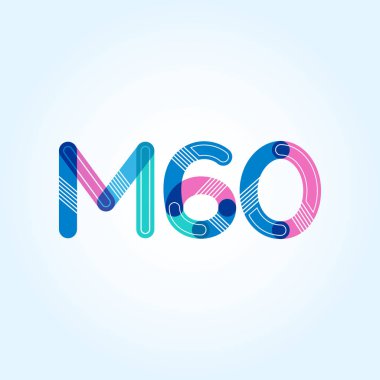 harf ve rakam logosu M60