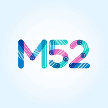 harf ve rakam logosu M52