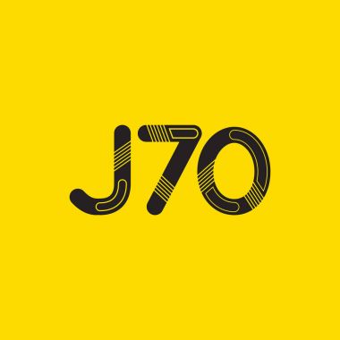 harf ve rakam çağdaş şirket logosu