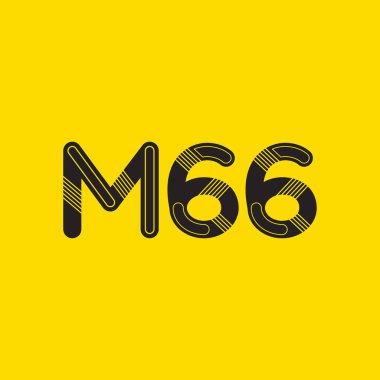 harf ve rakam logosu M66