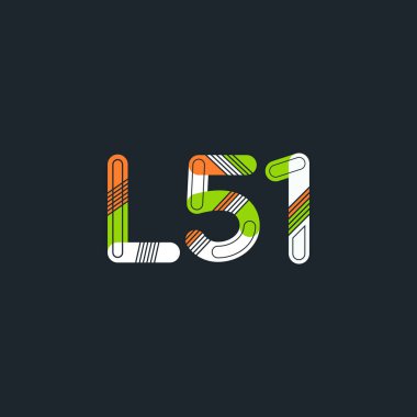 harf ve rakam logo L51