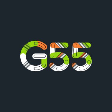 harf ve rakam logosu G55