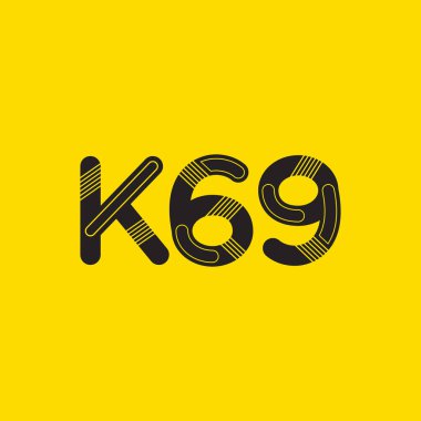 harf ve rakam logo K69