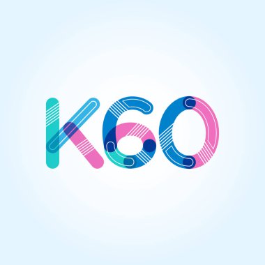 harf ve rakam logosu K60