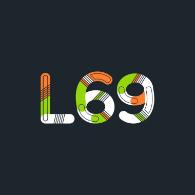 harf ve rakam logo L69
