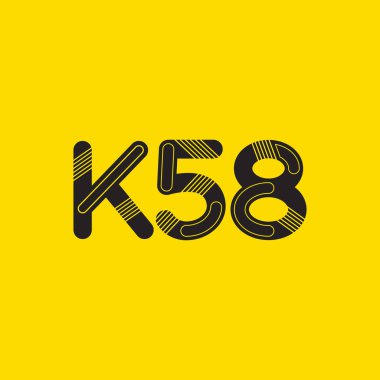 harf ve rakam logo K58