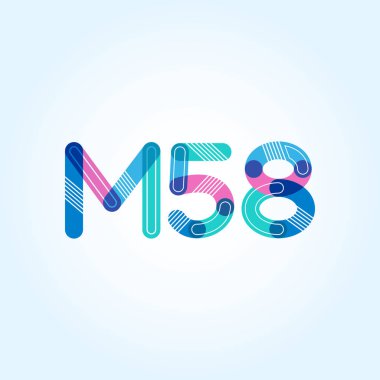 harf ve rakam logosu M58