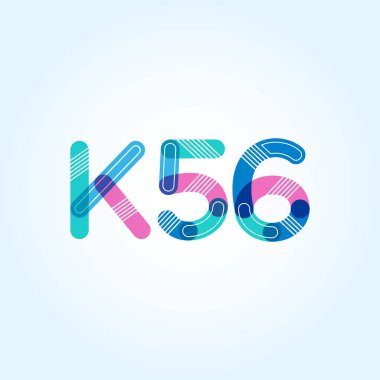 harf ve rakam logo K56