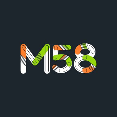 harf ve rakam logosu M58
