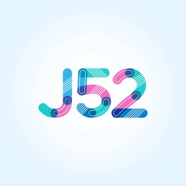 harf ve rakam çağdaş şirket logosu