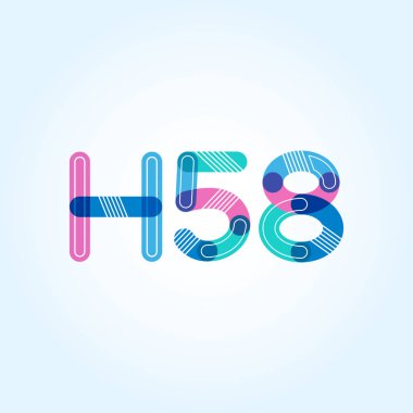 harf ve rakam logo H58